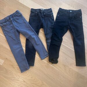 3 pairs boys Zara jeans
